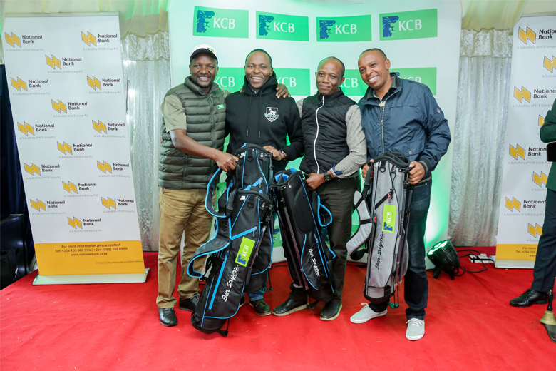 GODWIN KARUGA AND TEAM BASKS IN GLORY AT THE KCB EAST AFRICA GOLF TOUR IN NAKURU
