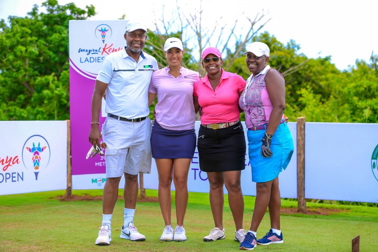 KCB CFO Keeps Chayenne Woods' Company as Magical Kenya Ladies Open Pro-am Tees Off