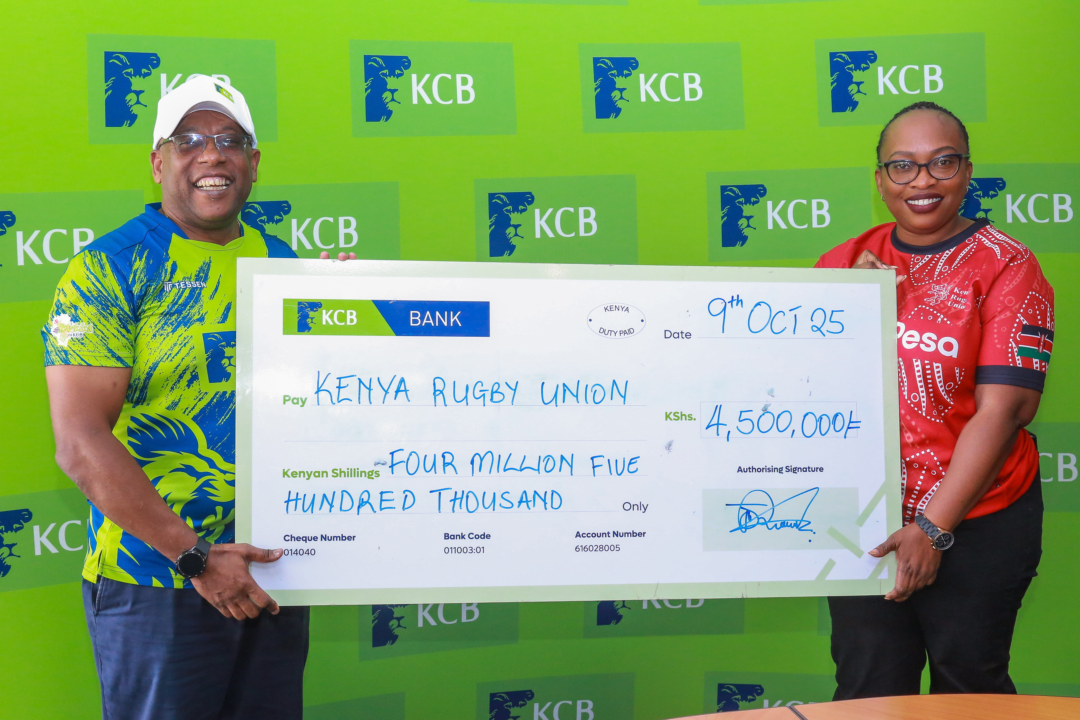 KCB Bank Commits KShs. 4.5 million to 2025 Safari Sevens